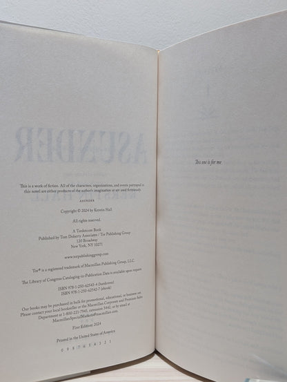 Asunder by Kerstin Hall - Fialta Books