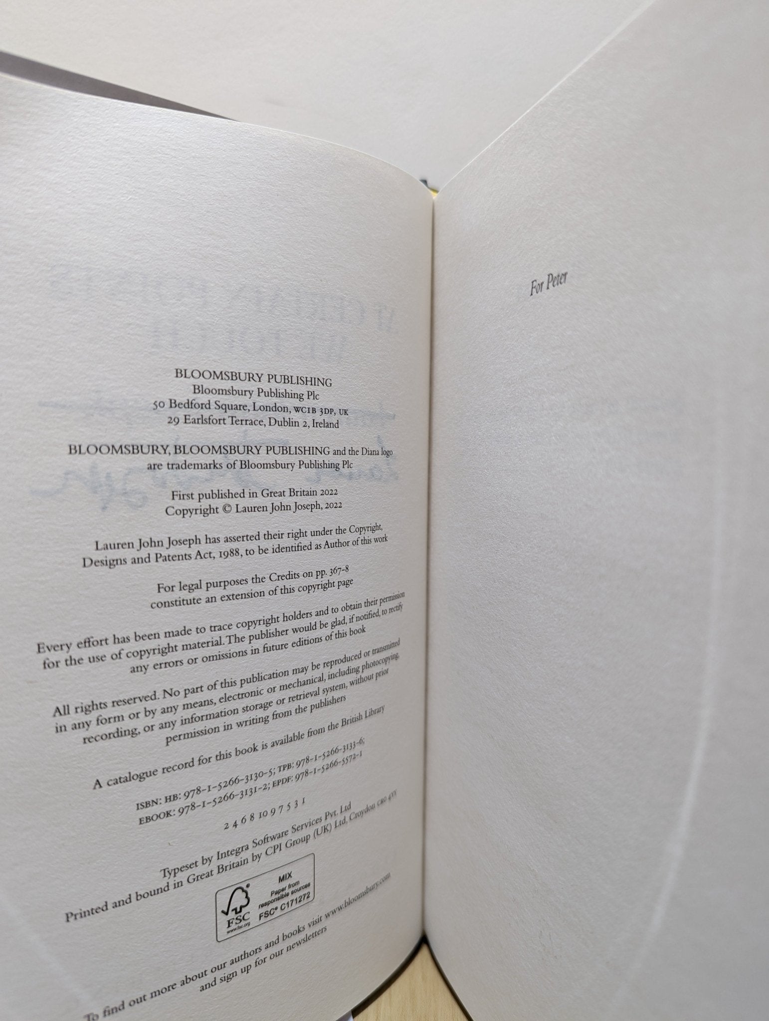 At Certain Points We Touch by Lauren John Joseph (Signed First Edition) - Fialta Books