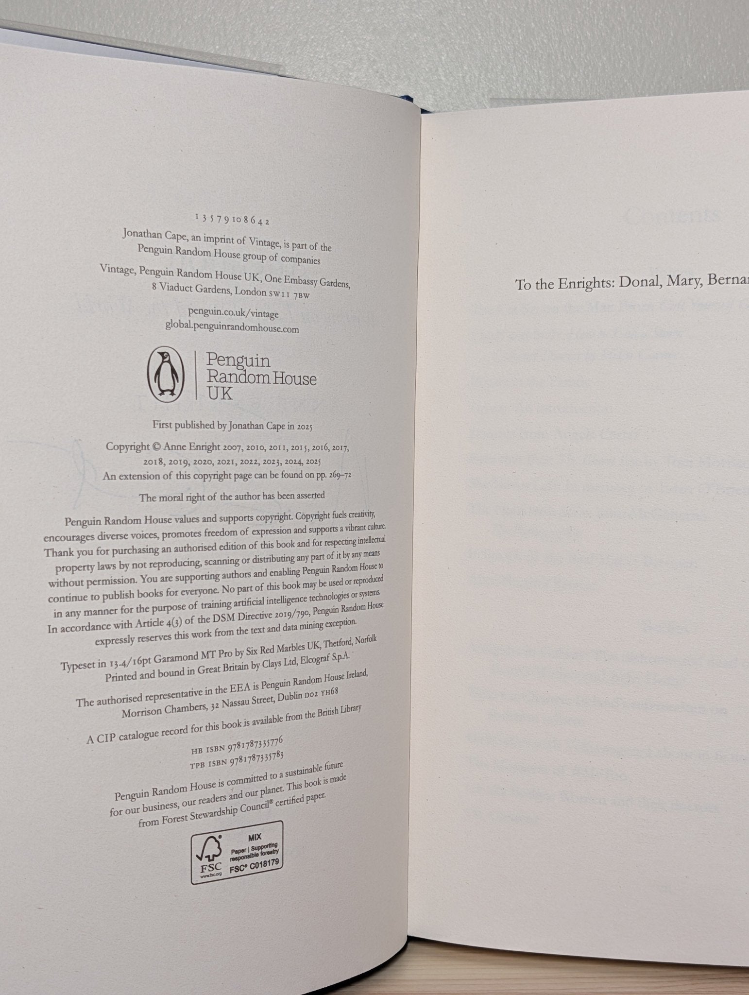 Attention: Writing on Life, Art and the World by Anne Enright (Signed First Edition) - Fialta Books