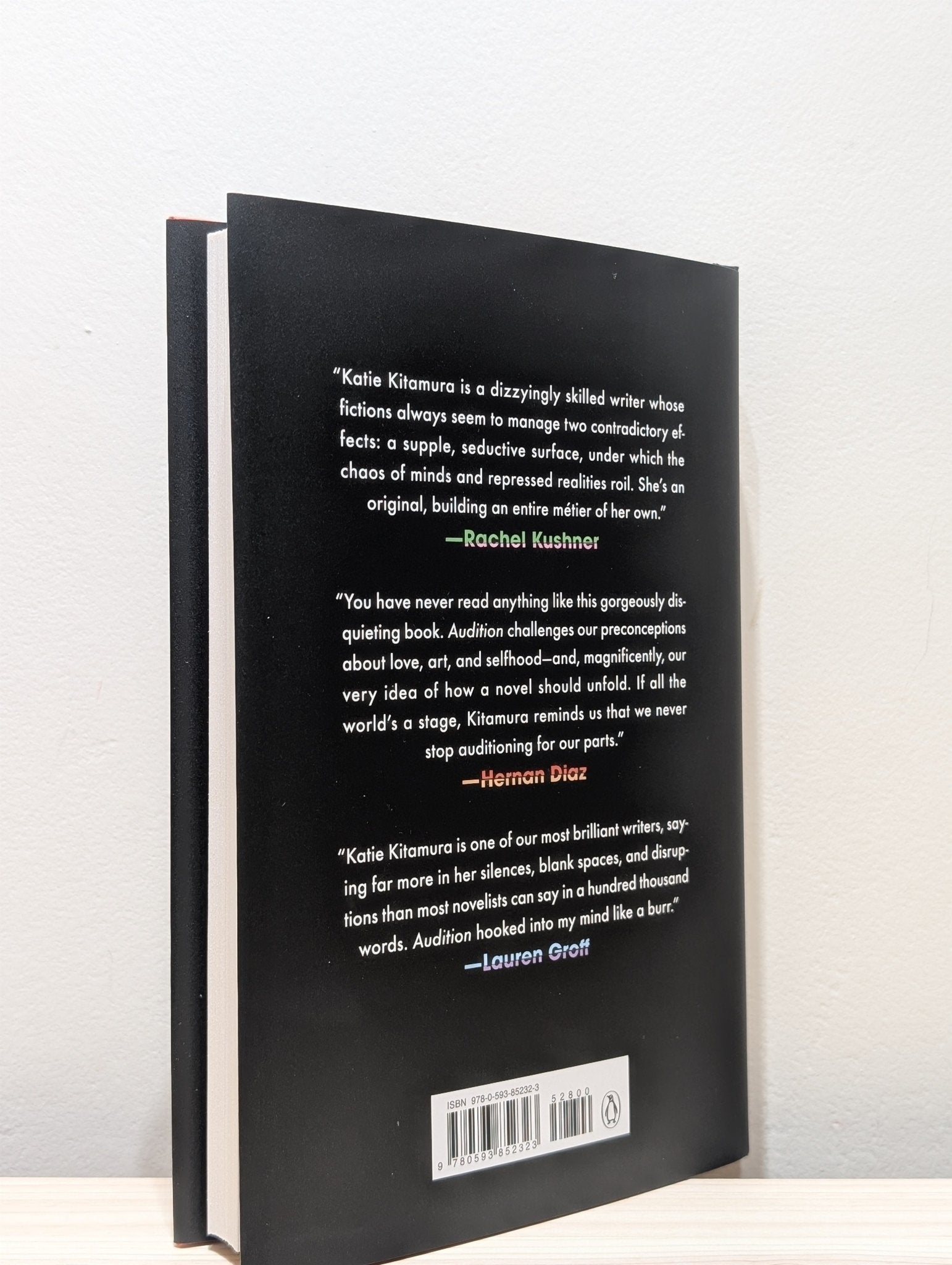 Audition: A Novel by Katie Kitamura (Signed First American Edition) - Fialta Books