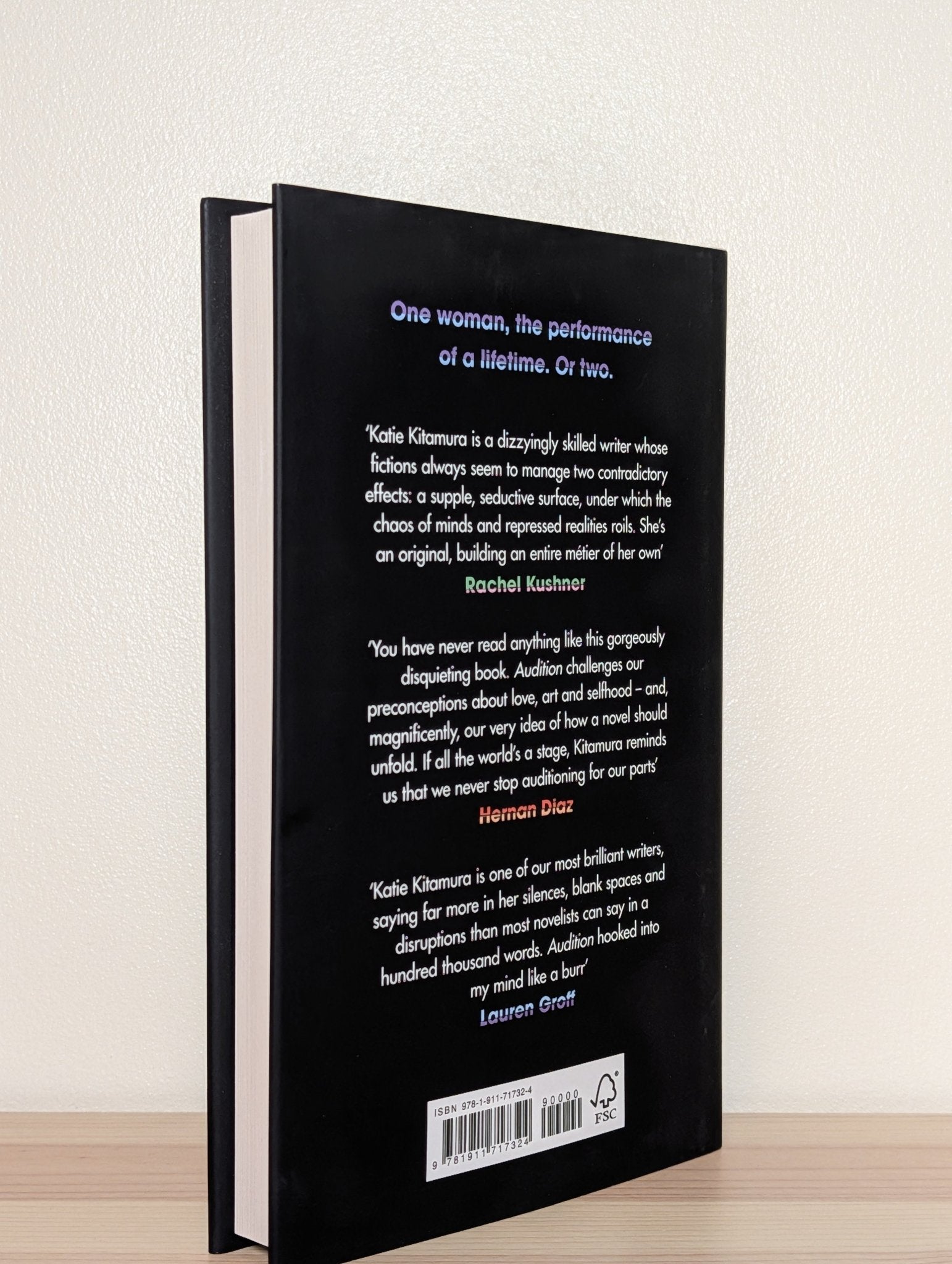 Audition by Katie Kitamura (Signed) - Fialta Books