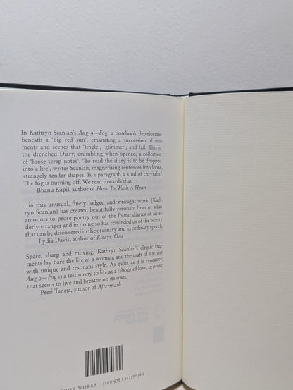 Aug 9 - Fog by Kathryn Scanlan (Signed First Edition) - Fialta Books