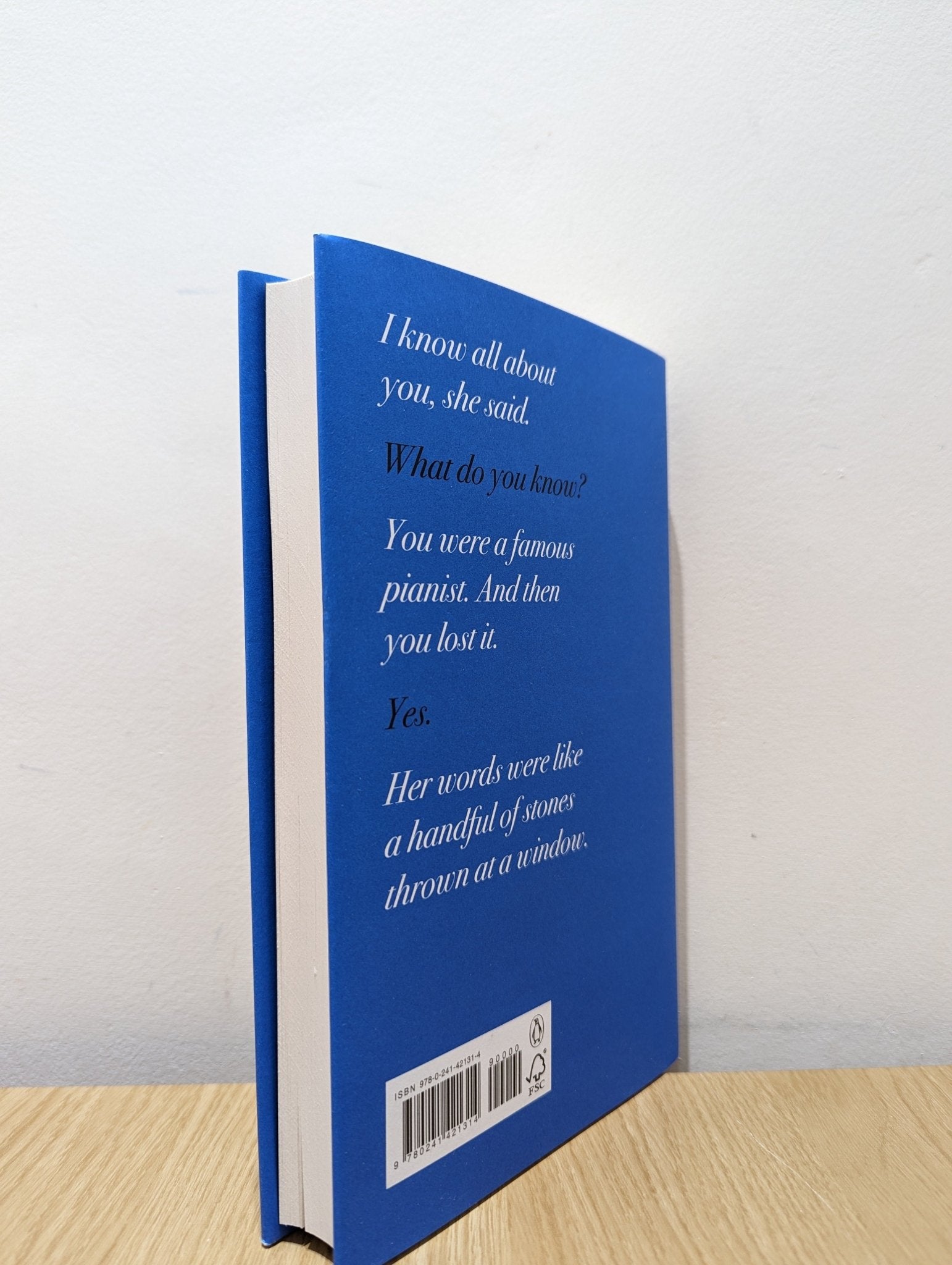 August Blue by Deborah Levy (Signed) - Fialta Books