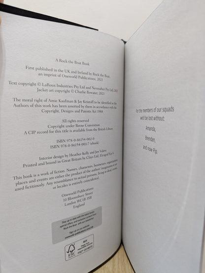 Aurora's End: The Aurora Cycle by Amie Kaufman Jay Kristoff (Signed First Edition) - Fialta Books