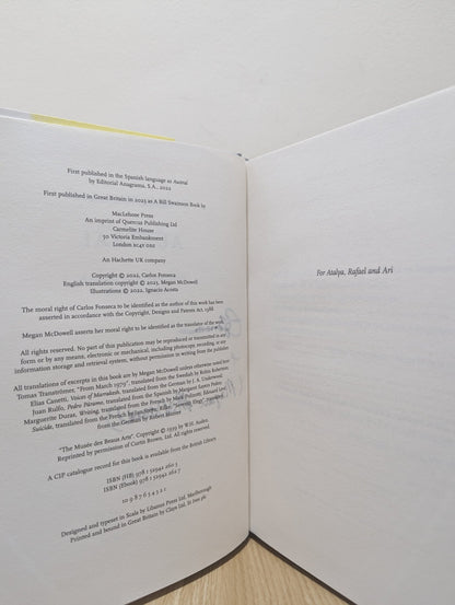 Austral by Carlos Fonseca (Signed First Edition) - Fialta Books