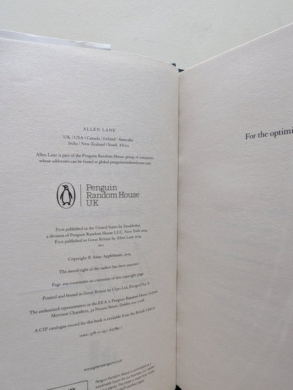 Autocracy, Inc by Anne Applebaum (Signed First Edition) - Fialta Books