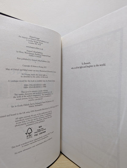 Babel by R.F. Kuang (Signed First Edition) - Fialta Books