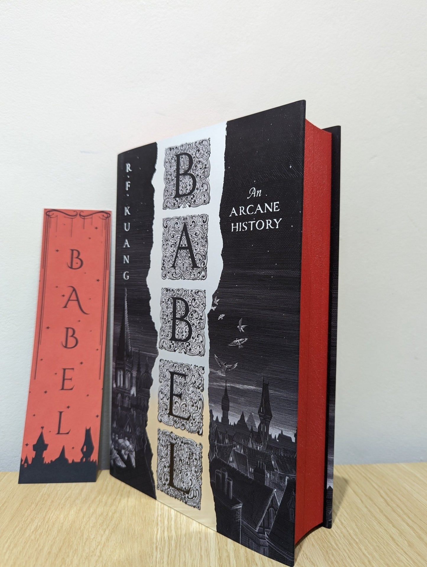 Babel by R.F. Kuang (Signed First Edition with red sprayed edges) - Fialta Books