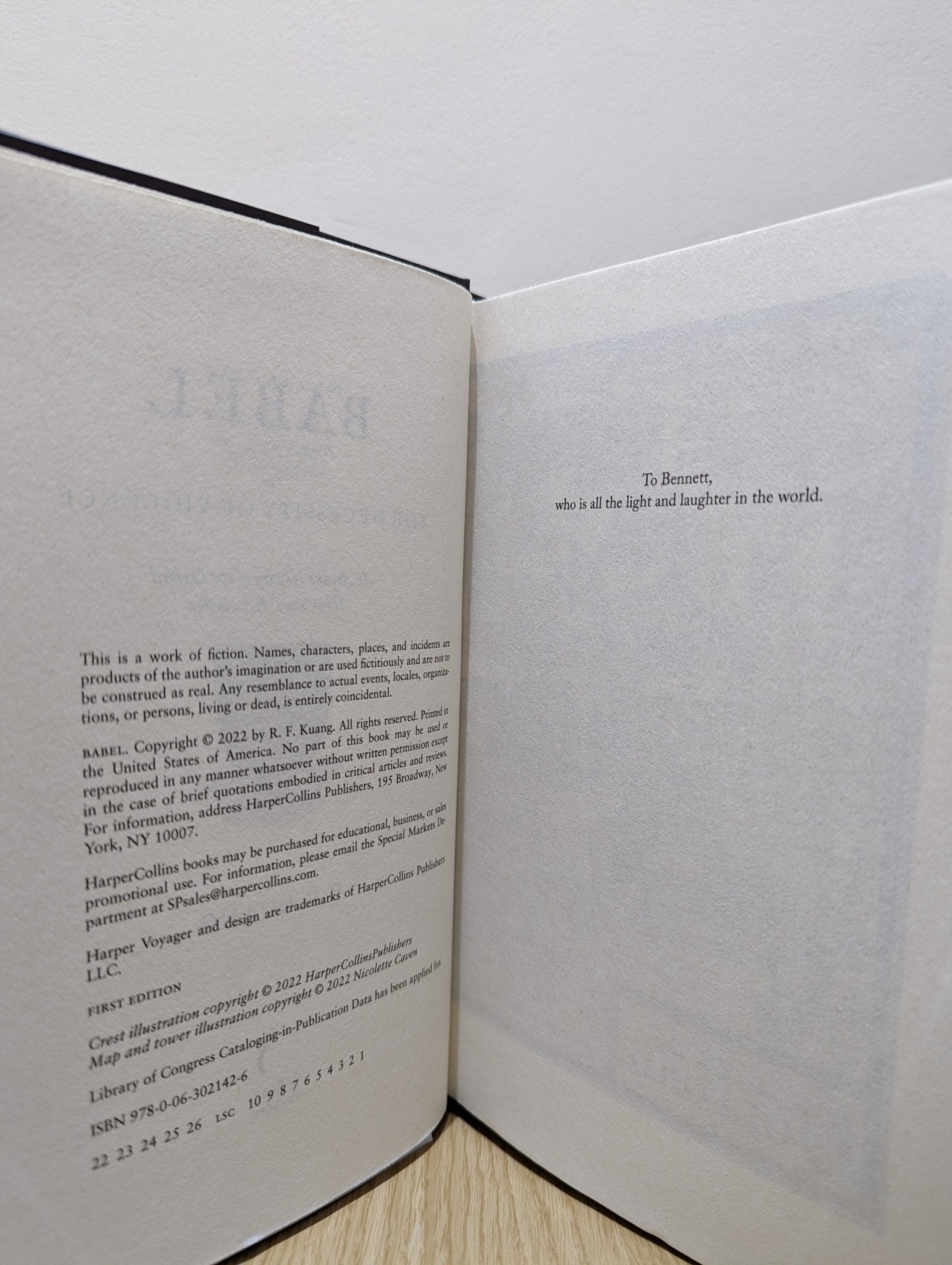 Babel by R.F. Kuang (Signed Fox Wit Special Edition) - Fialta Books