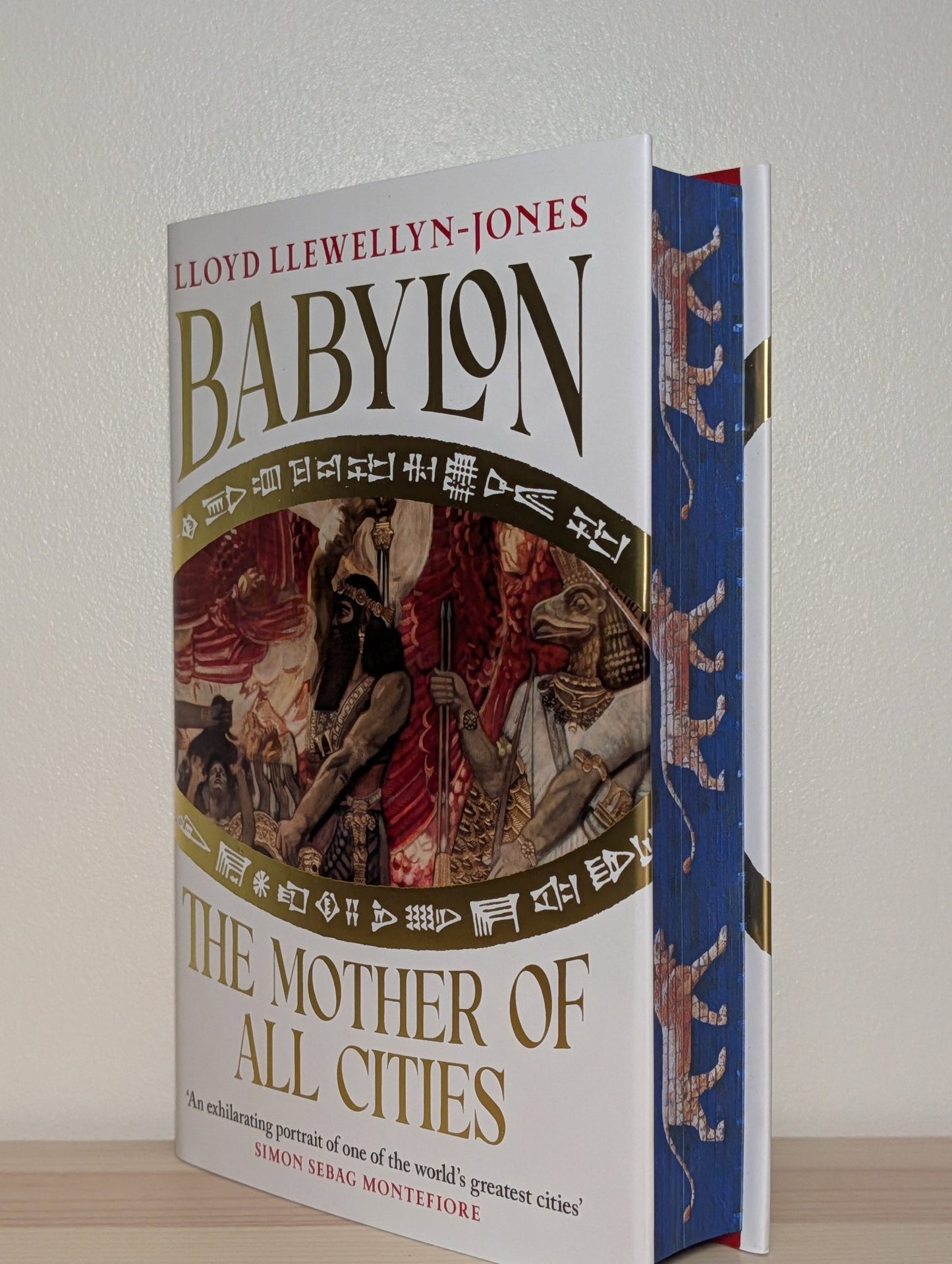 Babylon by Lloyd Llewellyn-Jones (Signed First Edition with sprayed edges) - Fialta Books
