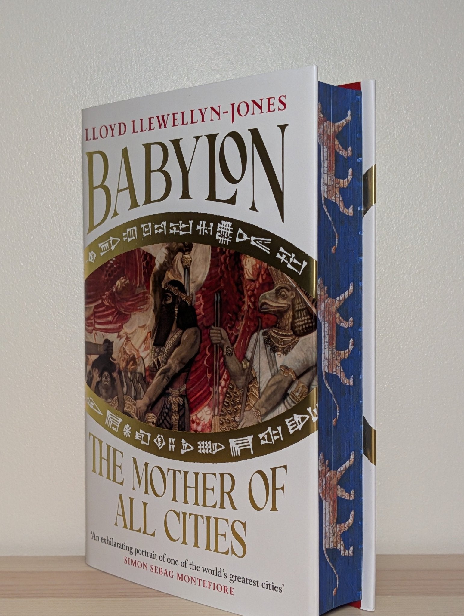 Babylon by Lloyd Llewellyn-Jones (Signed First Edition with sprayed edges) - Fialta Books