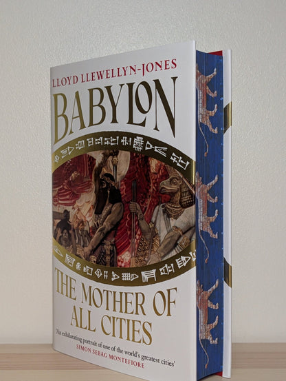 Babylon by Lloyd Llewellyn-Jones (Signed First Edition with sprayed edges) - Fialta Books