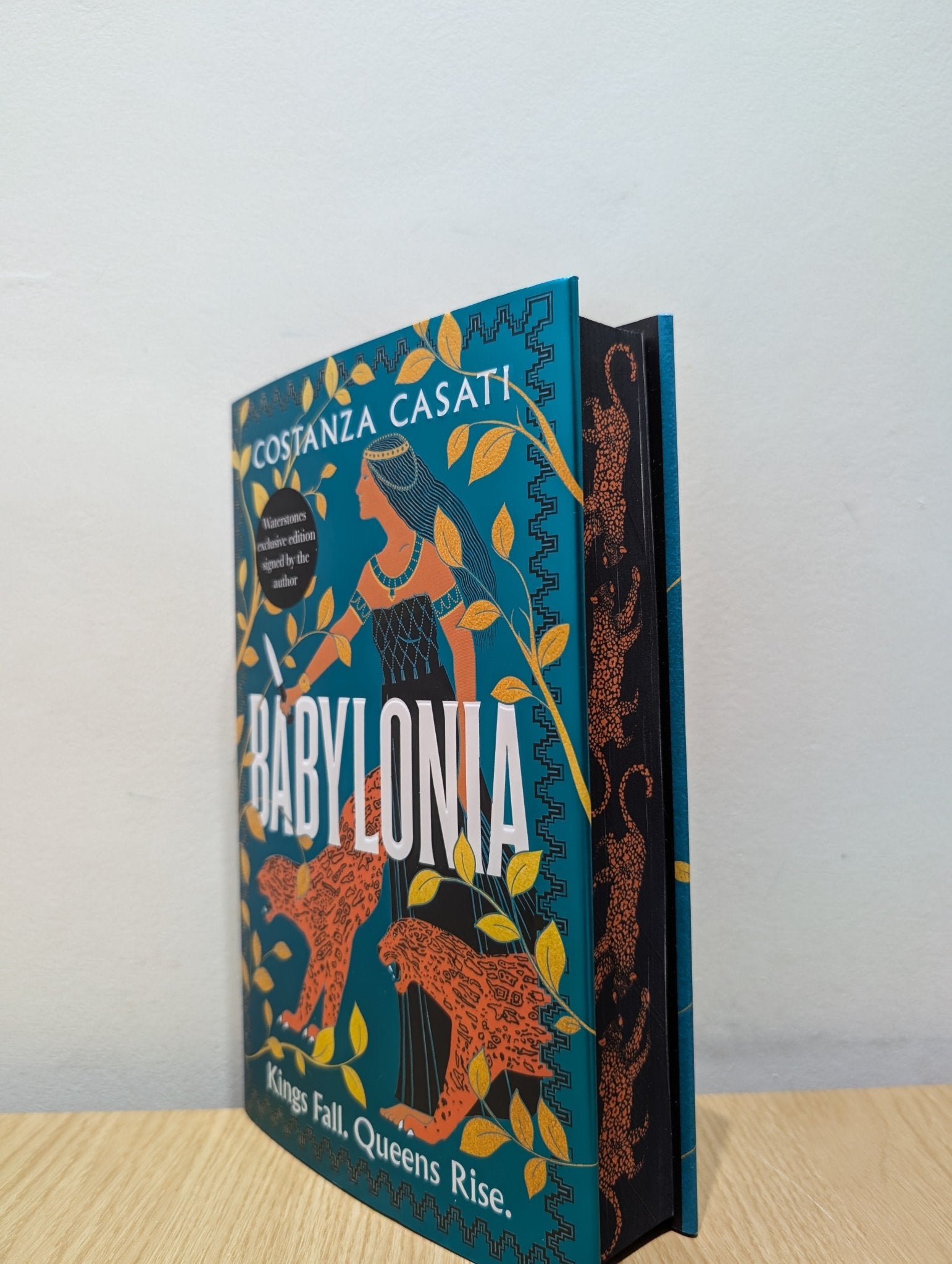 Babylonia by Costanza Casati (Signed First Edition with sprayed edges) - Fialta Books