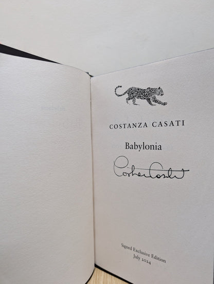 Babylonia by Costanza Casati (Signed First Edition with sprayed edges) - Fialta Books