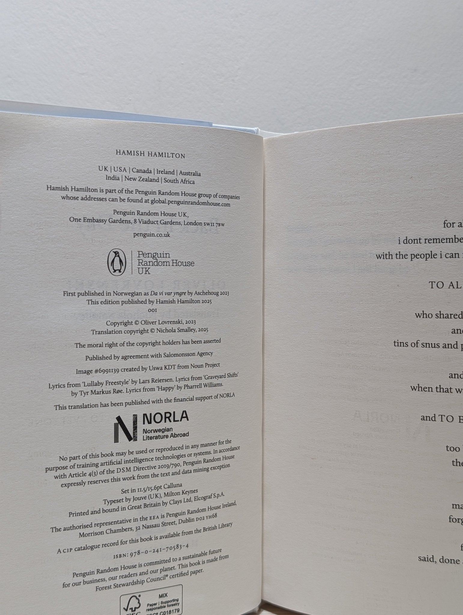 Back in the Day by Oliver Lovrenski (First Edition) - Fialta Books