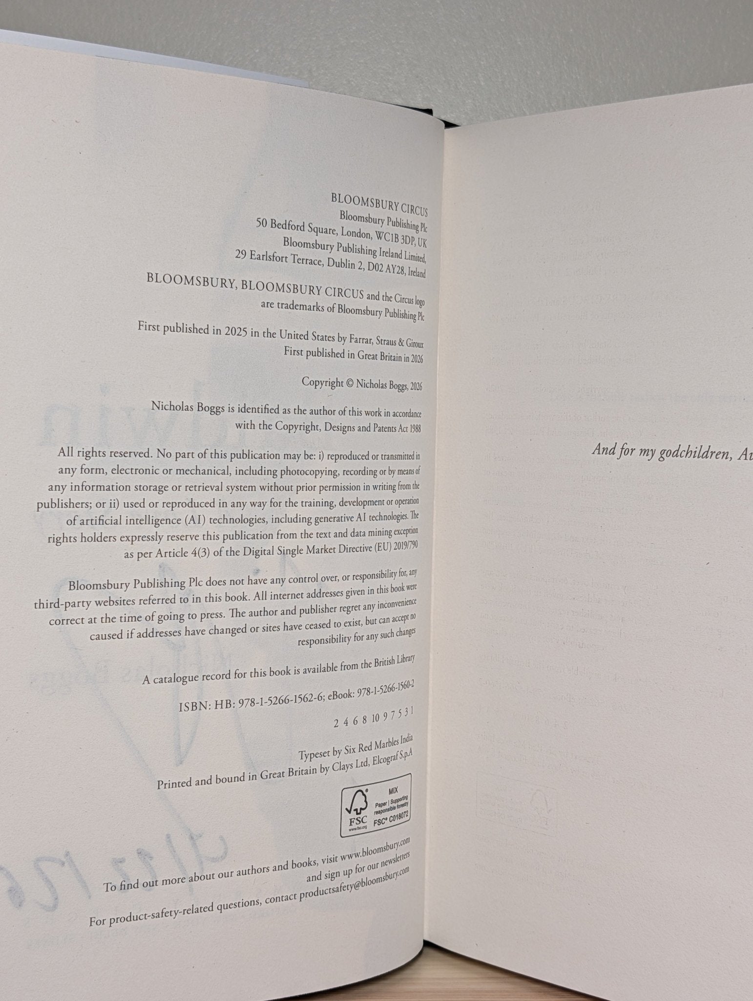 Baldwin: A Love Story by Nicholas Boggs (Signed Dated First Edition) - Fialta Books