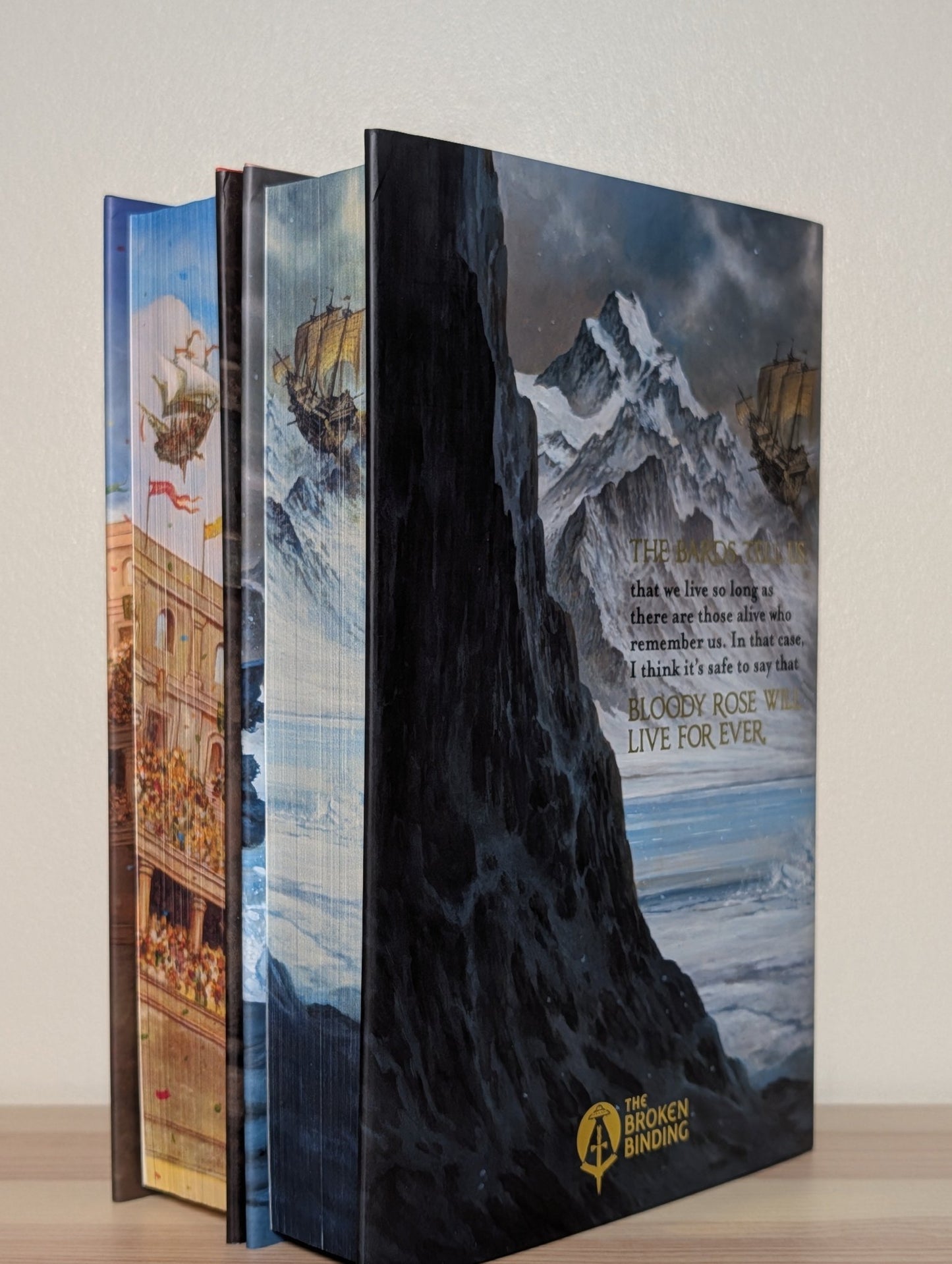 Band Series: Kings of the Wyld; Bloody Rose by Nicholas Eames (Signed Special Edition with sprayed edges) - Fialta Books