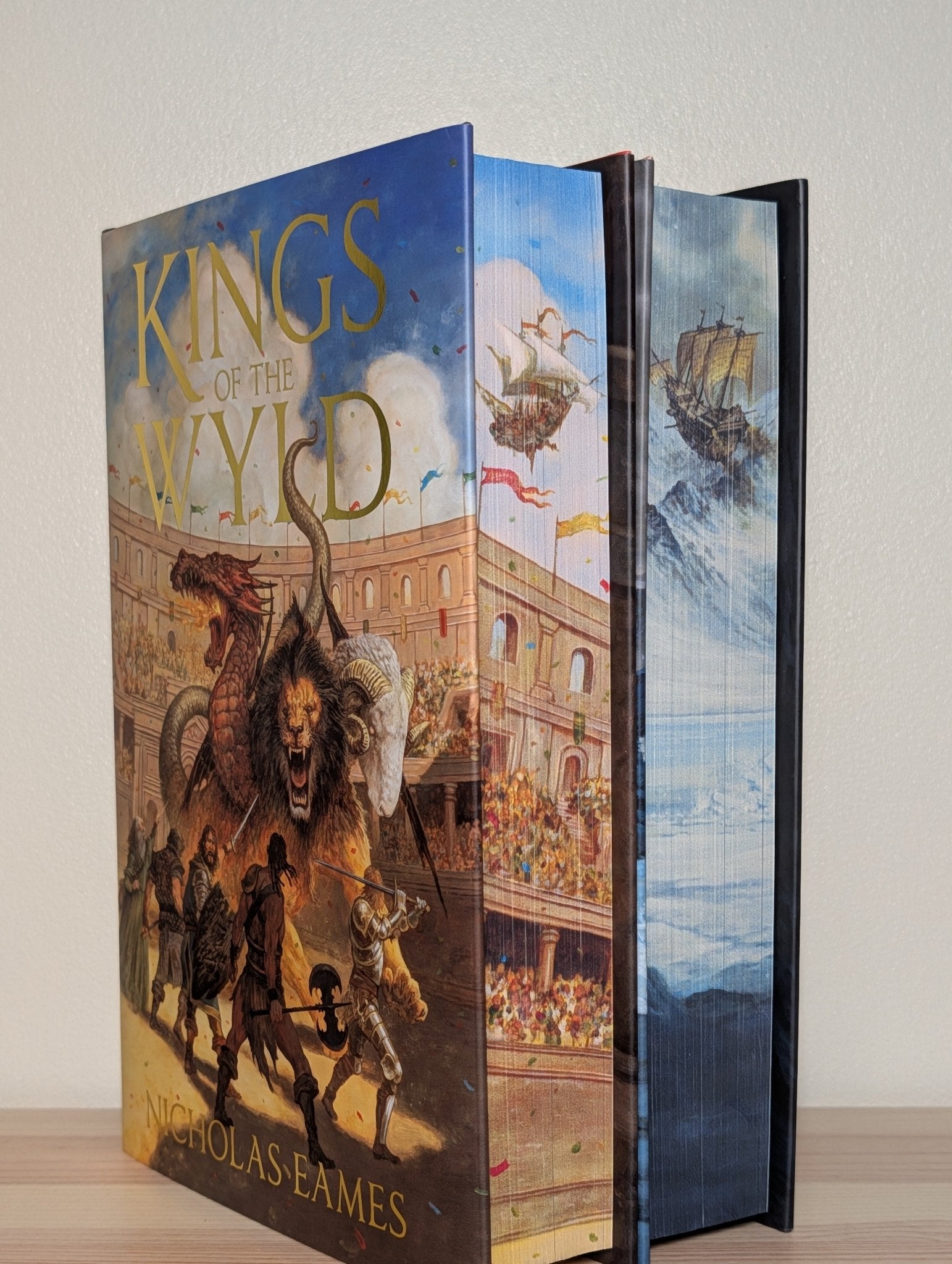 Band Series: Kings of the Wyld; Bloody Rose by Nicholas Eames (Signed Special Edition with sprayed edges) - Fialta Books