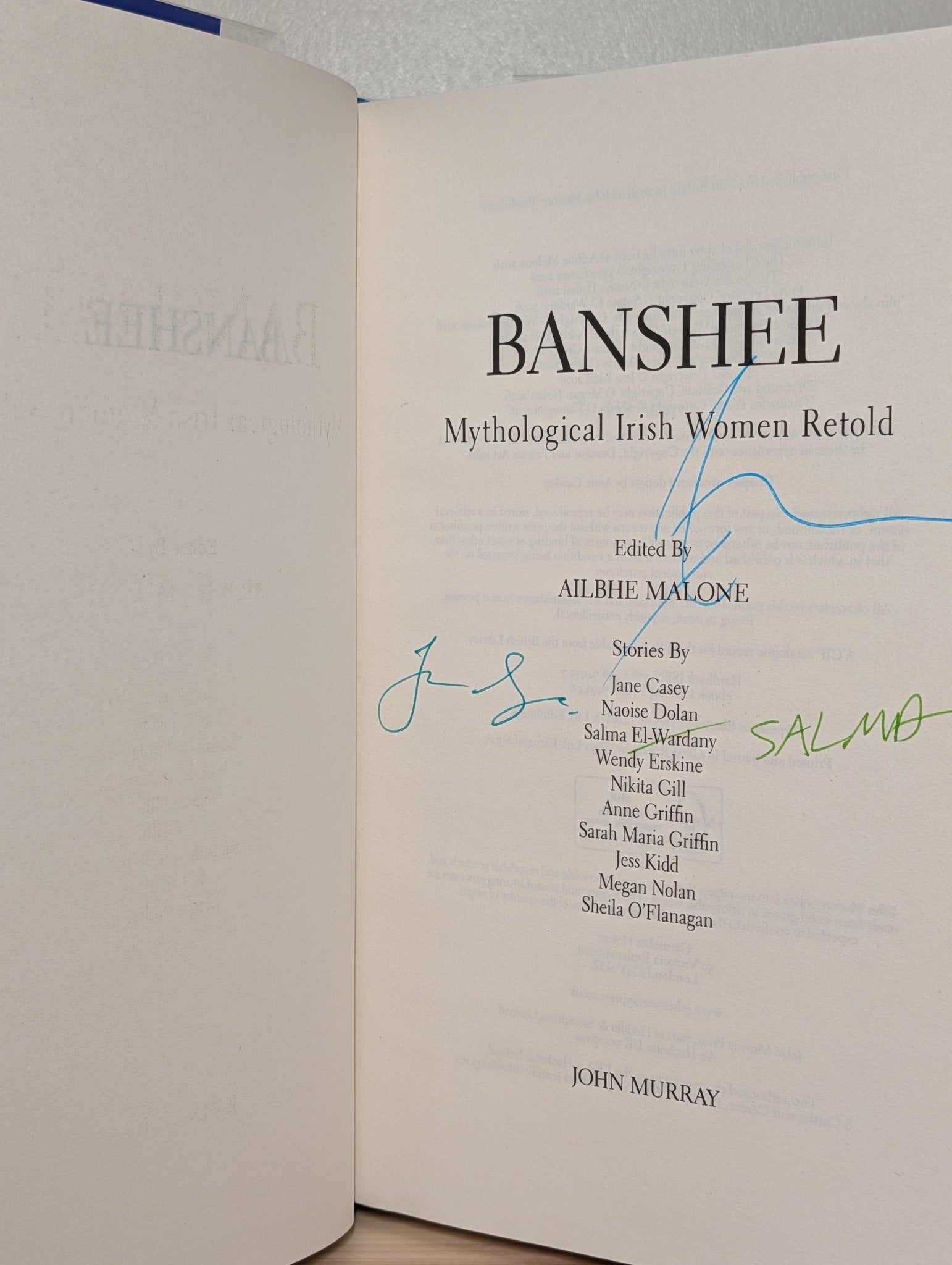 Banshee: Mythological Irish Women Retold by Ailbhe Malone (Signed First Edition) - Fialta Books