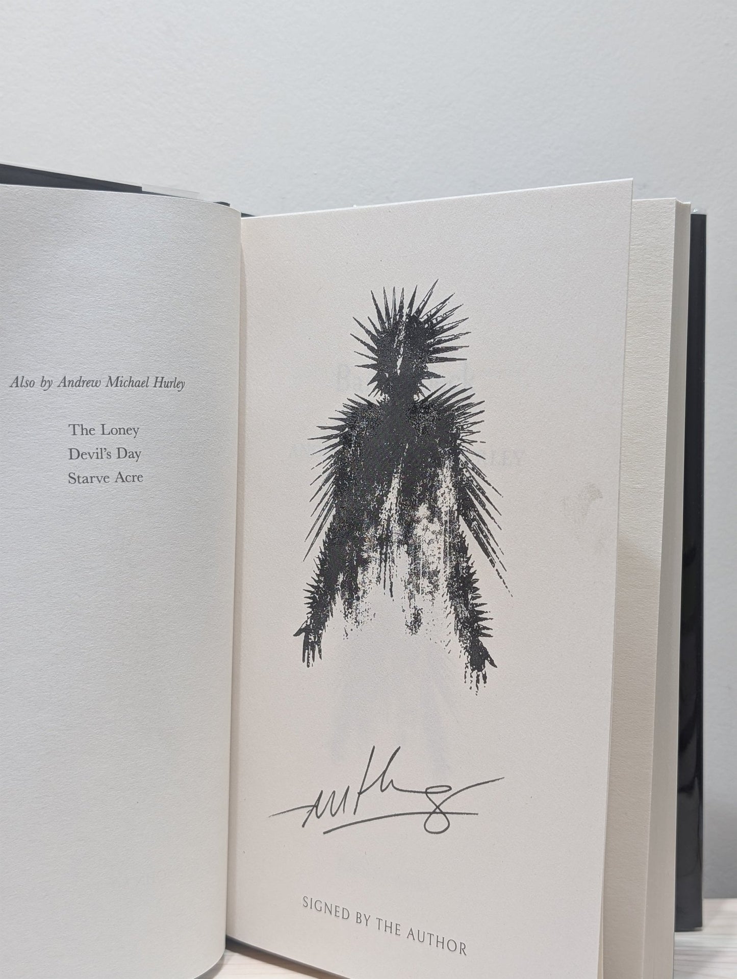 Barrowbeck by Andrew Michael Hurley (Signed First Edition) - Fialta Books