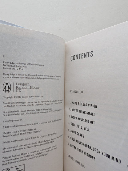 Be Useful: Seven tools for life by Arnold Schwarzenegger (Signed First Edition) - Fialta Books