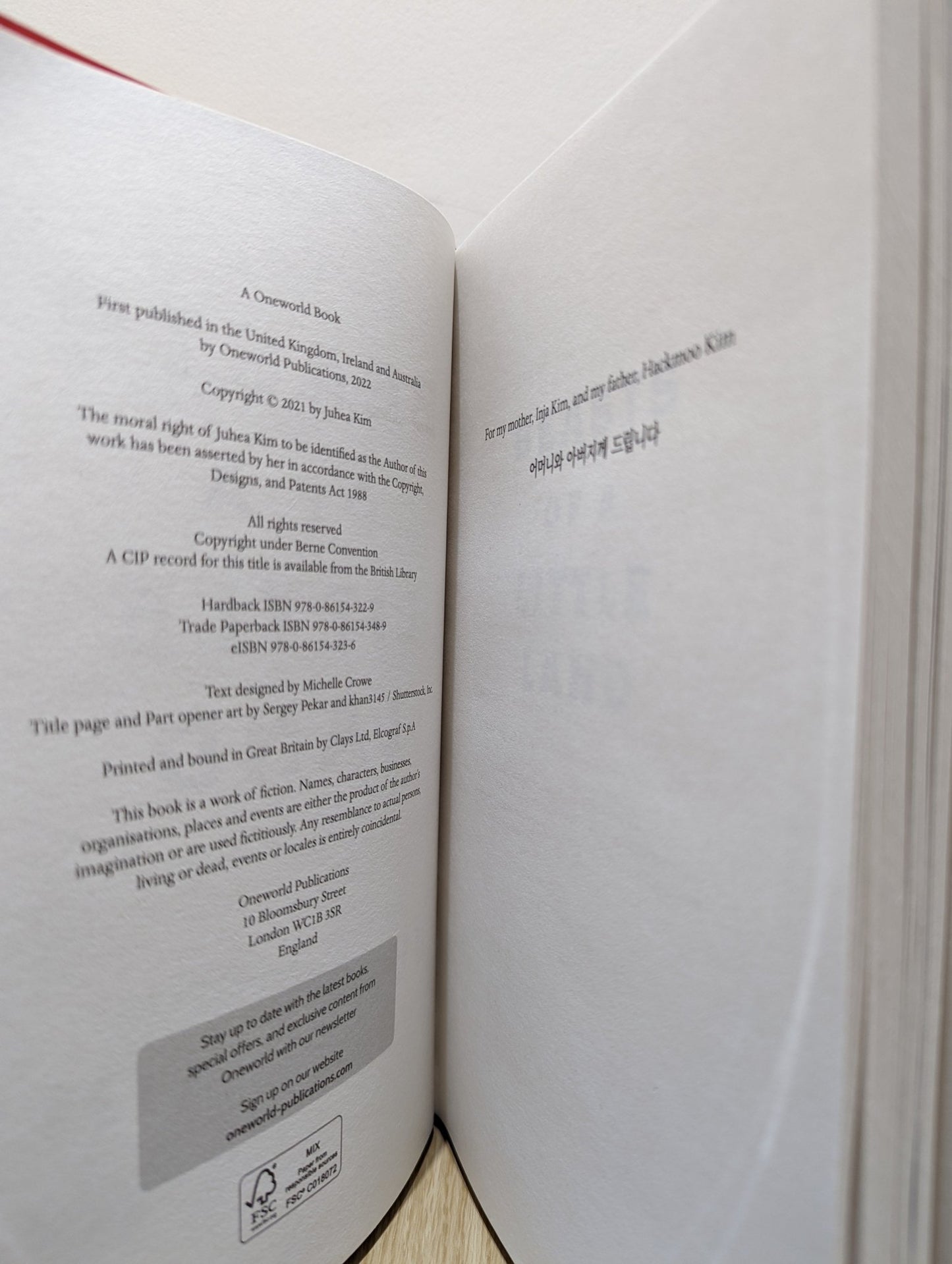 Beasts of a Little Land by Juhea Kim (Signed First Edition) - Fialta Books