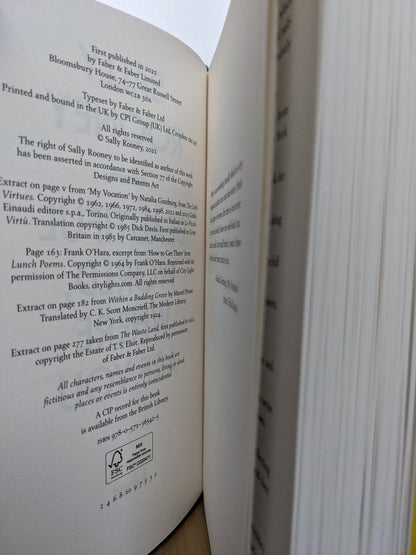 Beautiful World, Where Are You by Sally Rooney (Signed First Edition) - Fialta Books