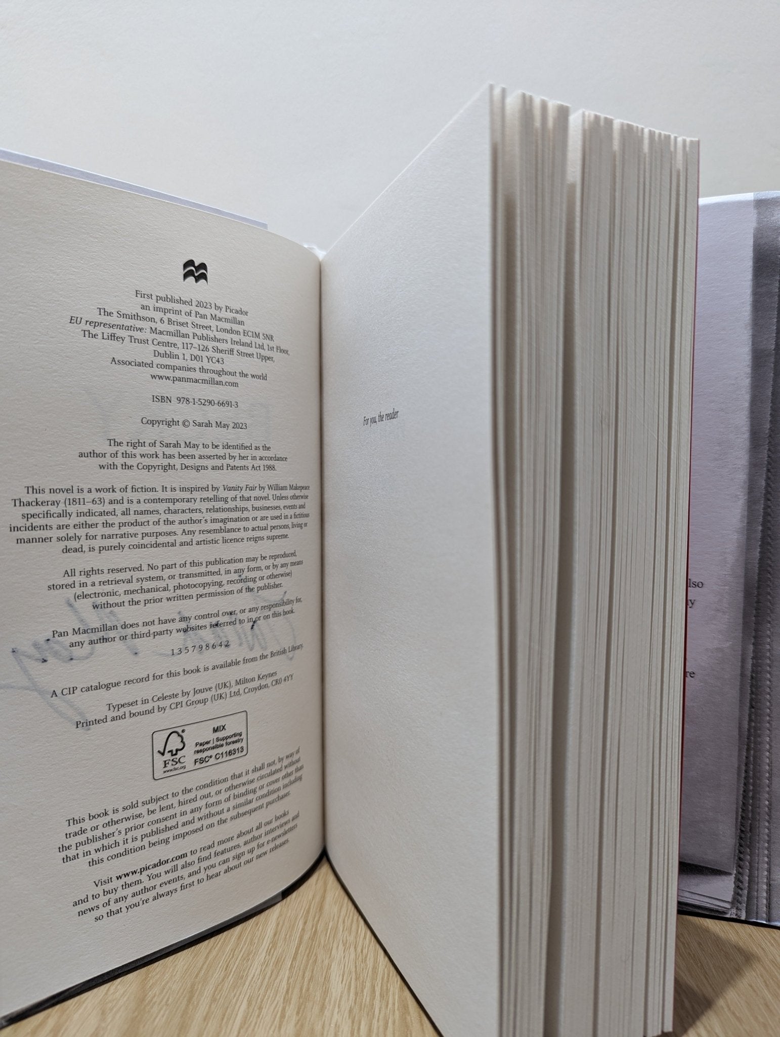 Becky by Sarah May (Signed First Edition) - Fialta Books