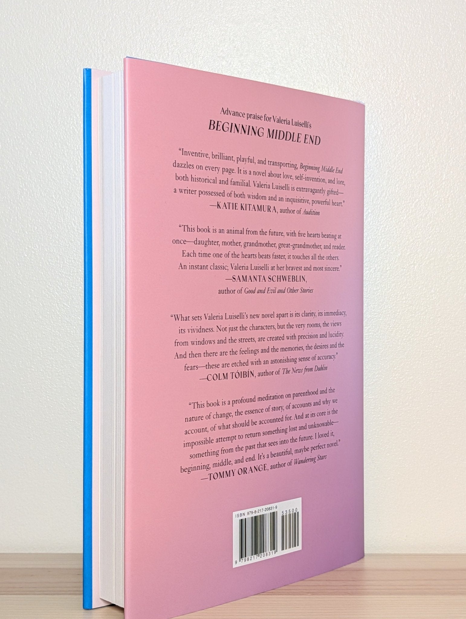 Beginning Middle End: A Novel by Valeria Luiselli (Signed First Edition) - Fialta Books