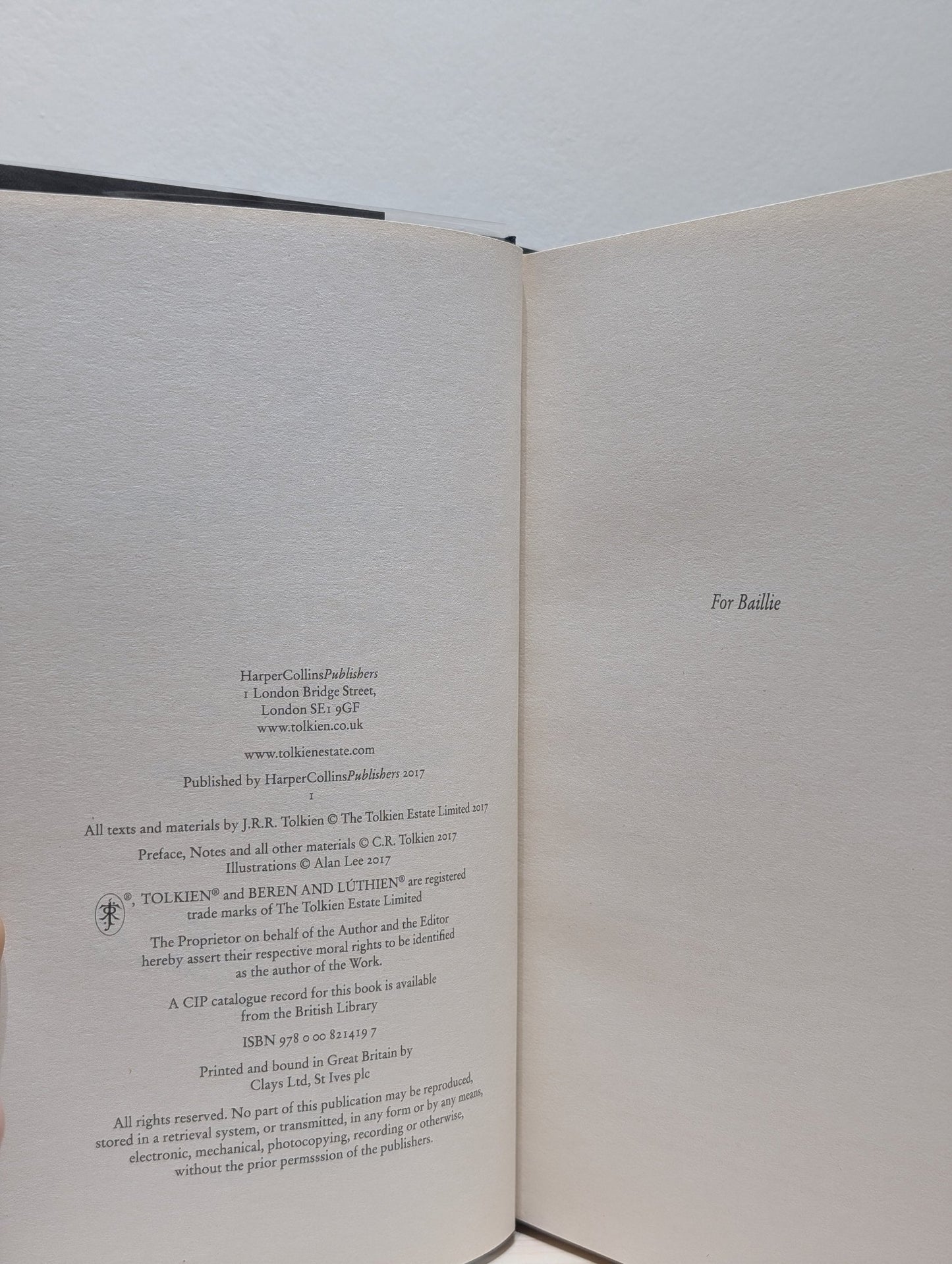 Beren and Luthien by J. R. R. Tolkien (Signed by Illustrator) - Fialta Books