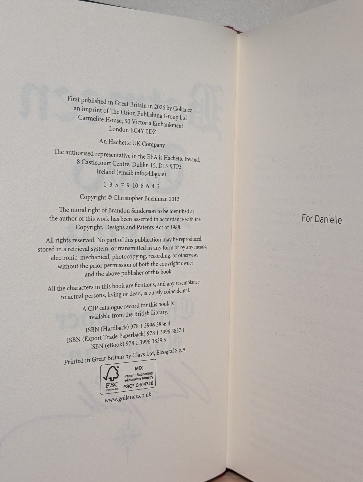 Between Two Fires by Christopher Buehlman (Signed First Edition) - Fialta Books