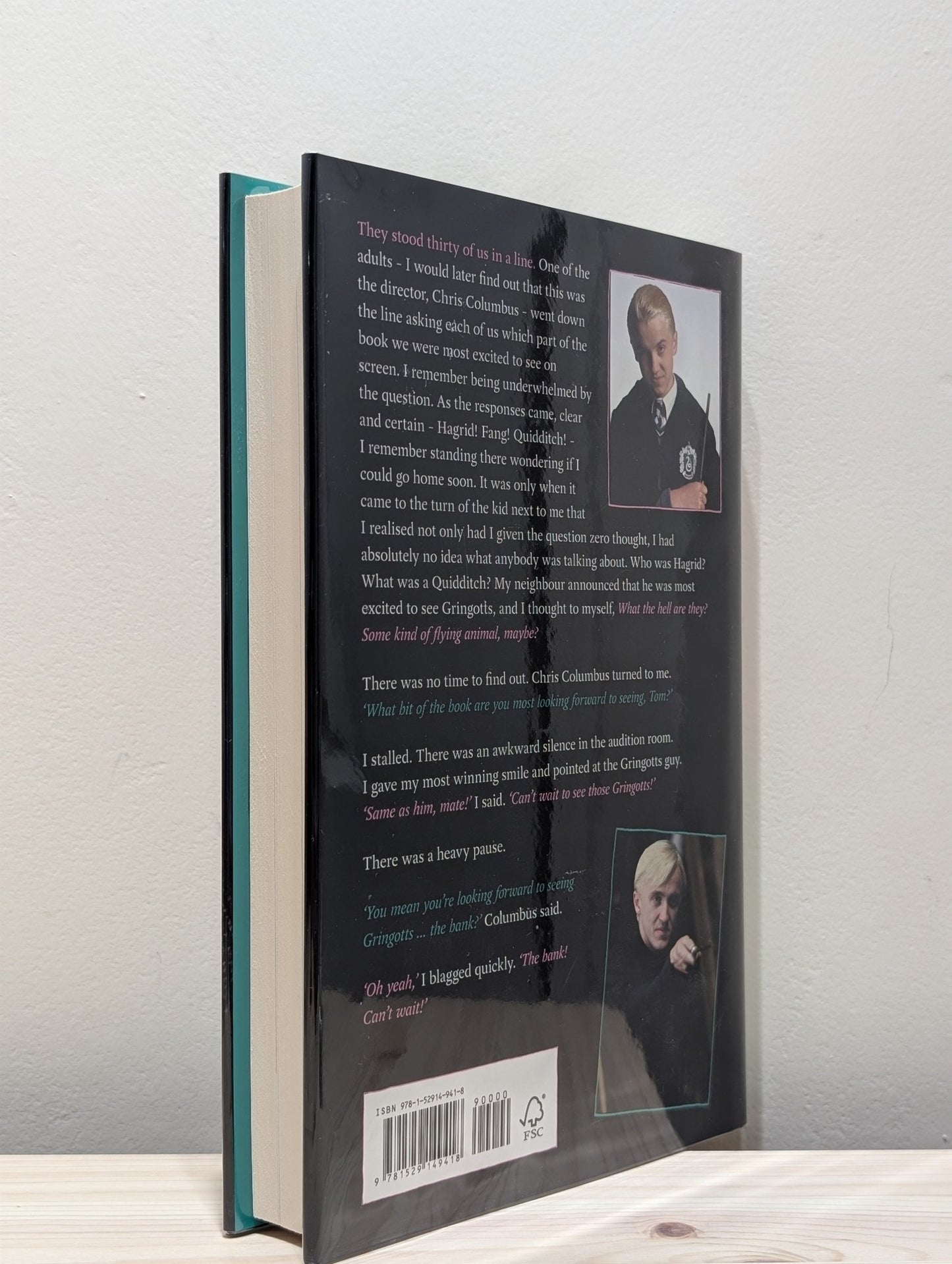 Beyond the Wand by Tom Felton (Signed First Edition) - Fialta Books