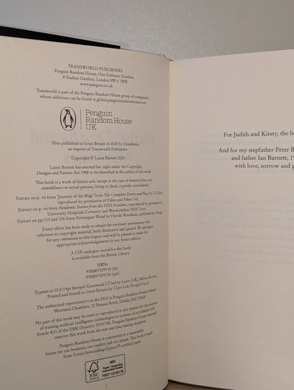 Births, Deaths and Marriages by Laura Barnett (Signed First Edition) - Fialta Books