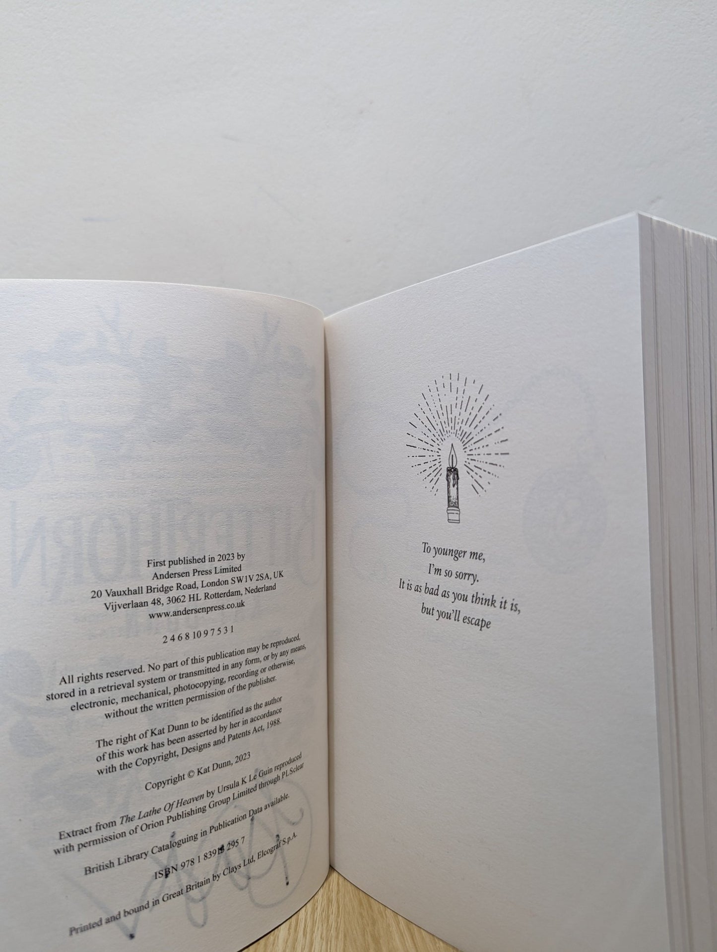 Bitterthorn by Kat Dunn (Signed First Edition) - Fialta Books