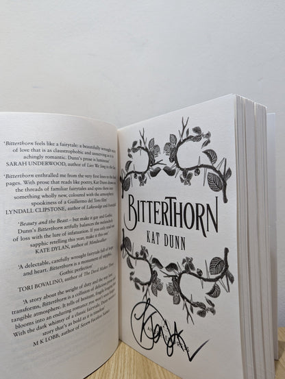 Bitterthorn by Kat Dunn (Signed First Edition) - Fialta Books