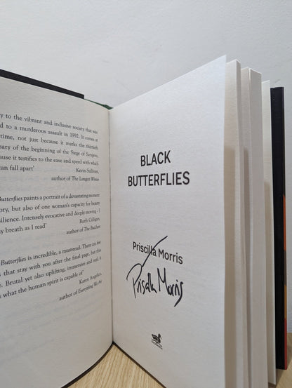 Black Butterflies by Priscilla Morris (Signed First Edition) - Fialta Books