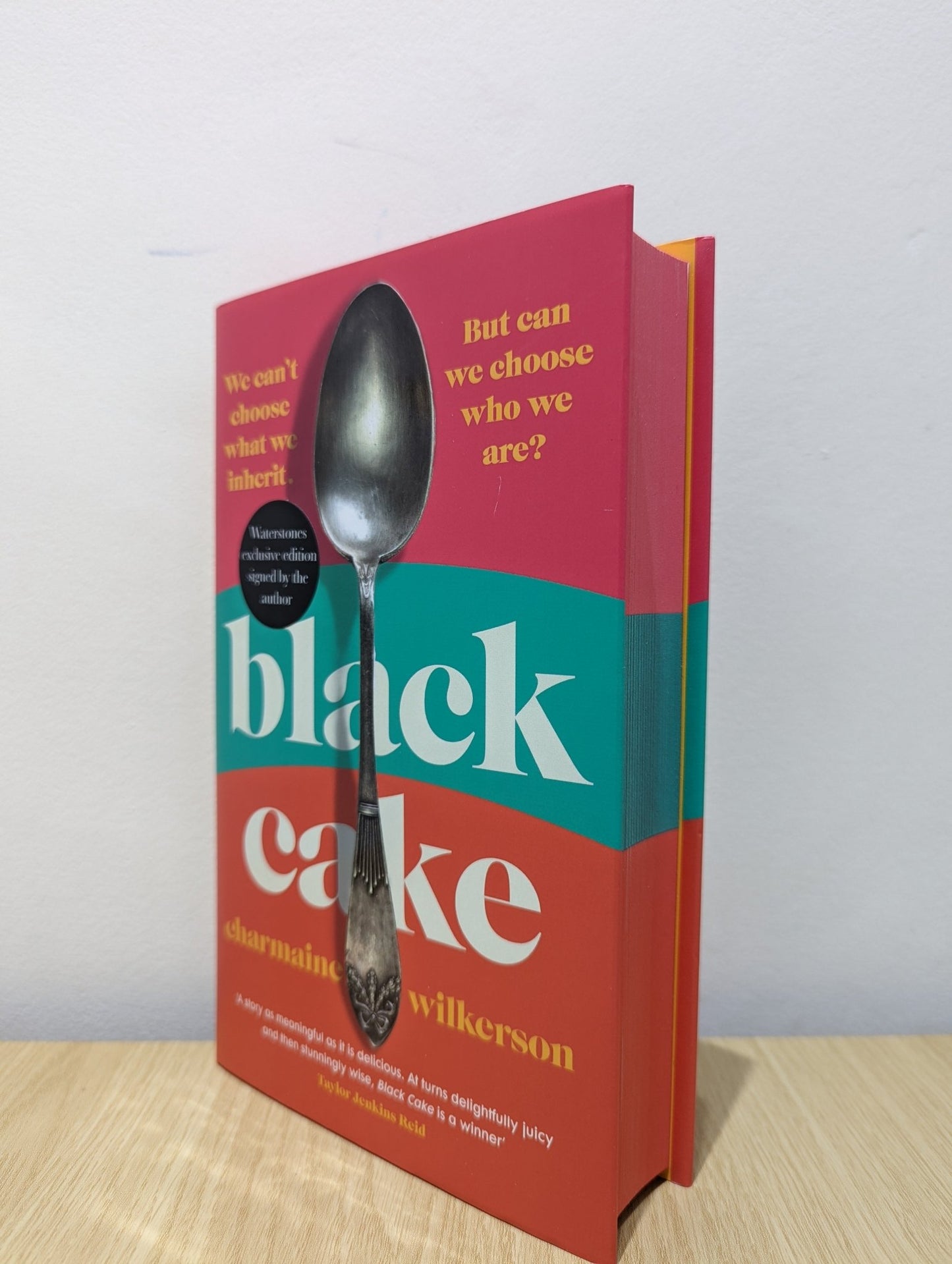 Black Cake by Charmaine Wilkerson (Signed First Edition with sprayed edge) - Fialta Books