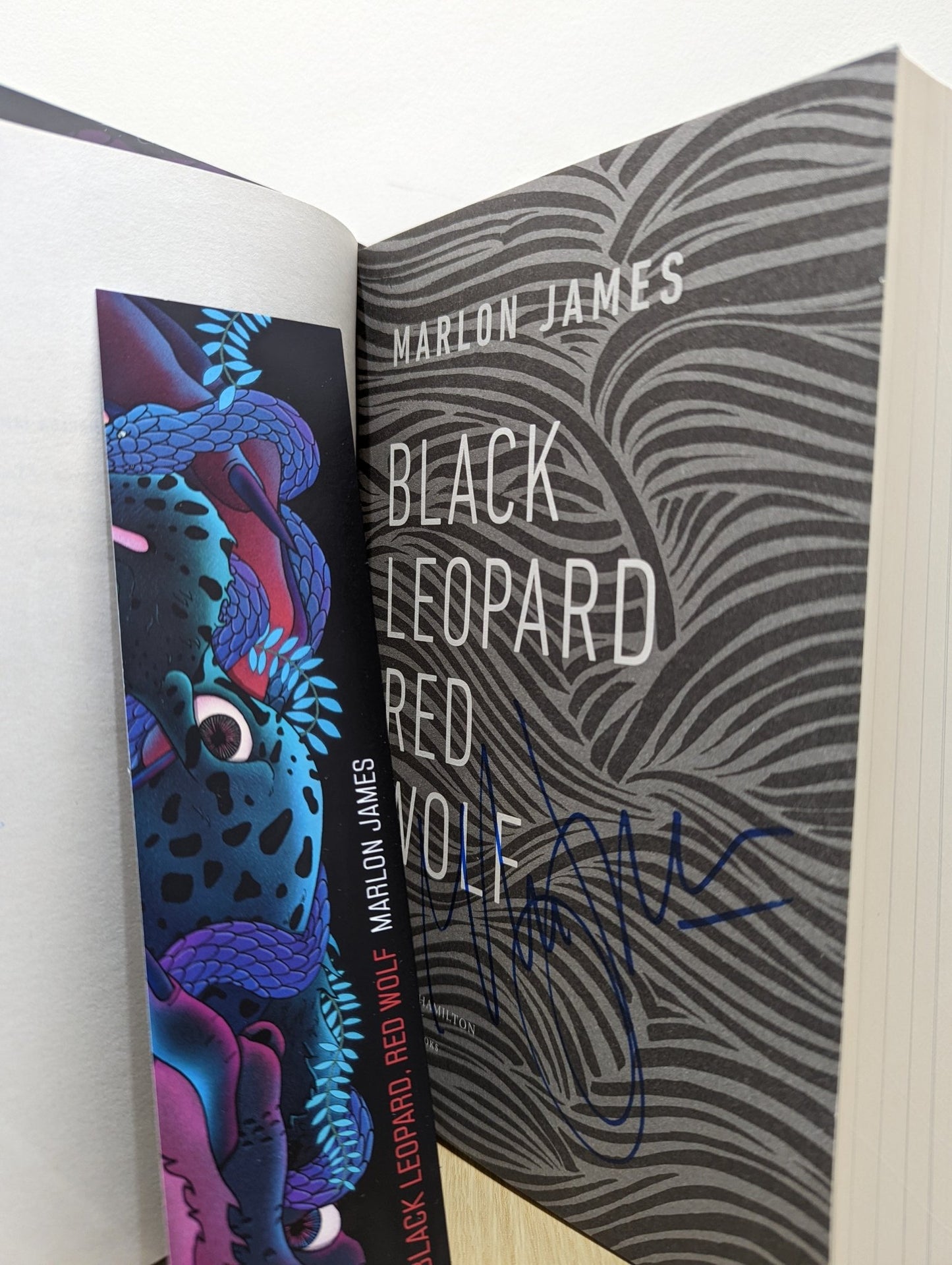 Black Leopard, Red Wolf by Marlon James (Signed First Edition) - Fialta Books