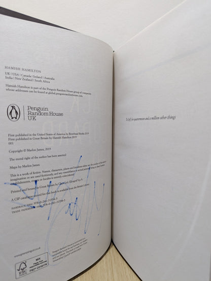 Black Leopard, Red Wolf by Marlon James (Signed First Edition) - Fialta Books