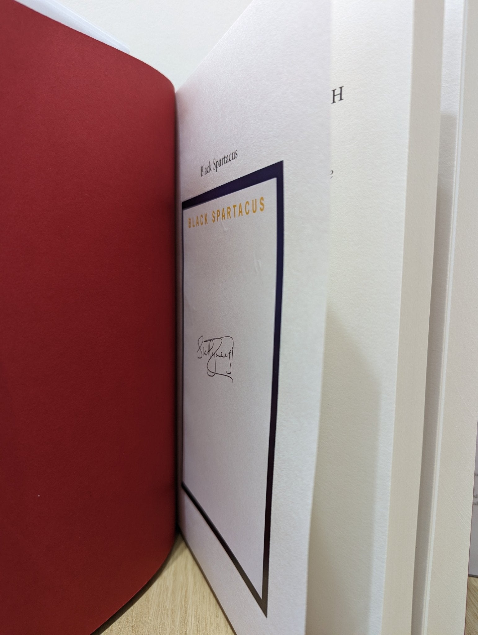 Black Spartacus: The Epic Life of Toussaint Louverture by Sudhir Hazareesingh (Signed First Edition) - Fialta Books