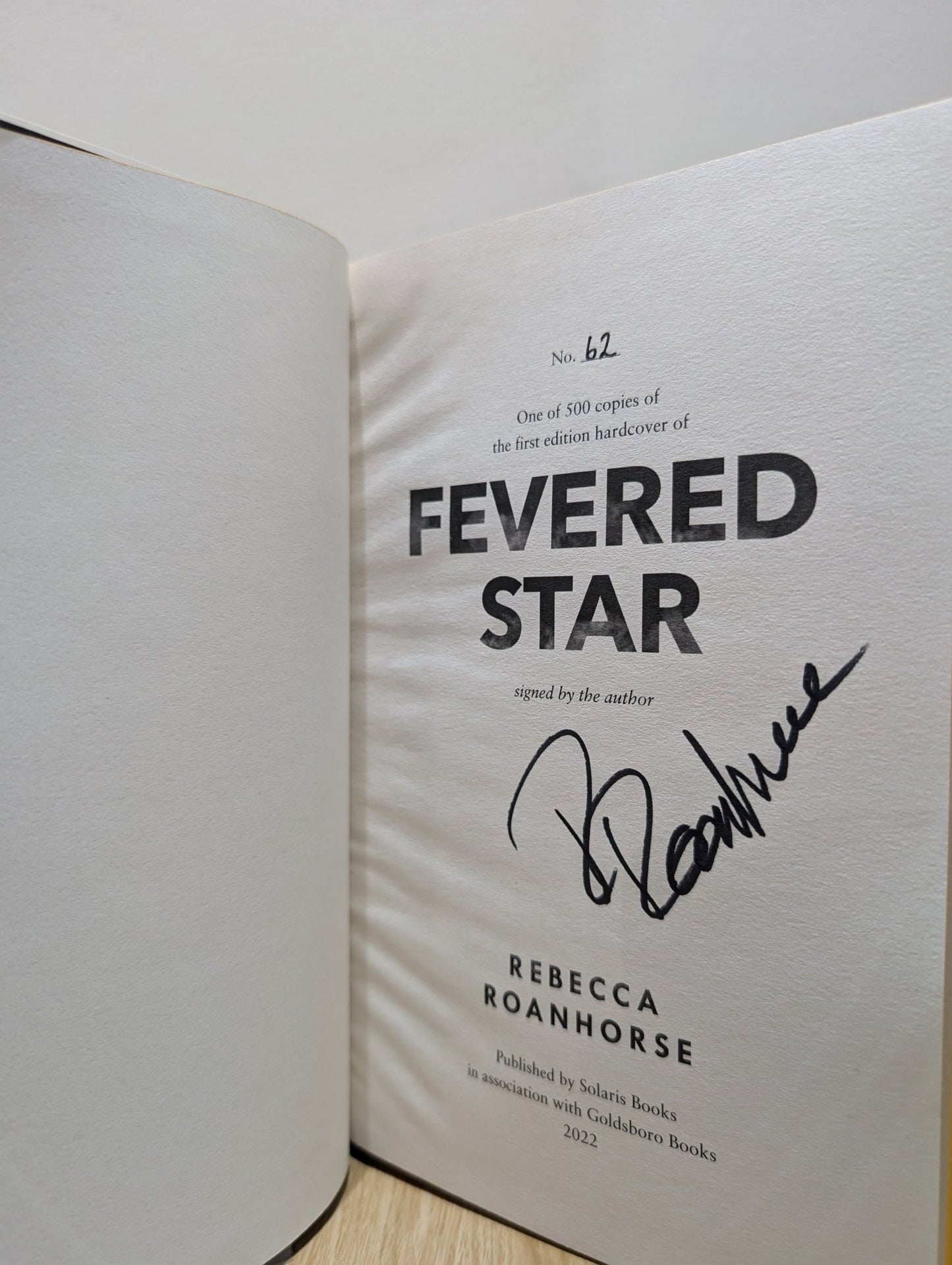 Black Sun; Fevered Star; Mirrored Heavens by Rebecca Roanhorse (Signed Numbered First Edition with sprayed edges) - Fialta Books
