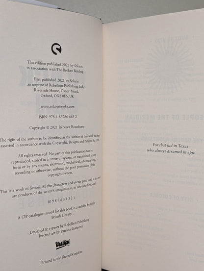 Black Sun; Fevered Star; Mirrored Heavens by Rebecca Roanhorse (Special Edition with sprayed edges) - Fialta Books