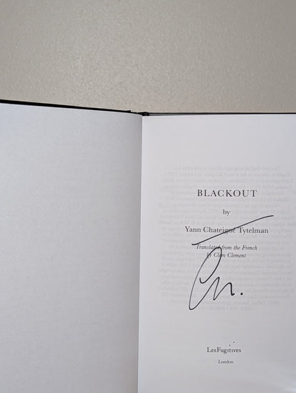 Blackout by Yann Chateigne Tytelman (Signed First Edition) - Fialta Books