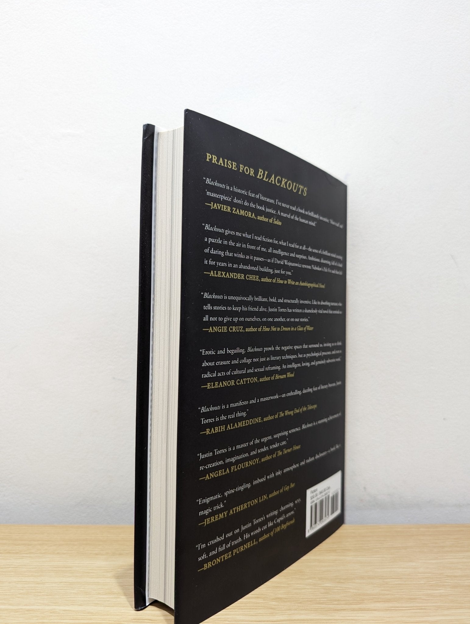 Blackouts: A Novel by Justin Torres (Signed First Edition) - Fialta Books