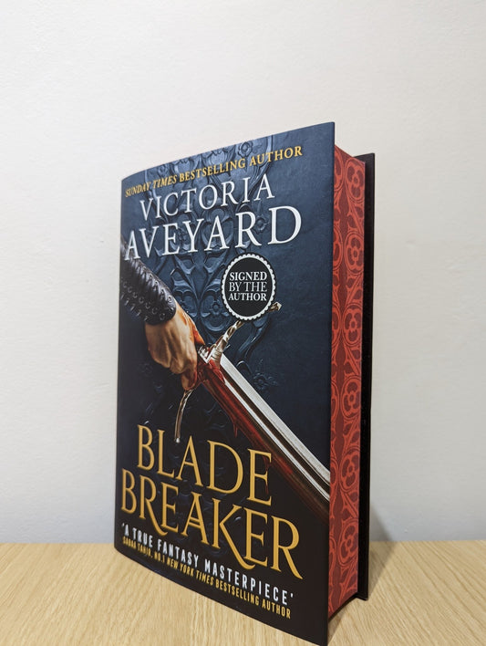 Blade Breaker by Victoria Aveyard (Signed First Edition with sprayed edges) - Fialta Books