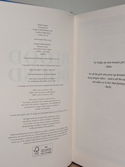 Blood Bound by Ellis Hunter (Signed First Edition with sprayed edges) - Fialta Books