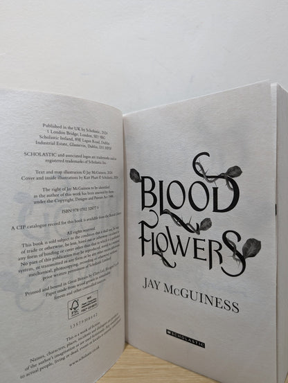 Blood Flowers by Jay McGuiness (Signed First Edition) - Fialta Books
