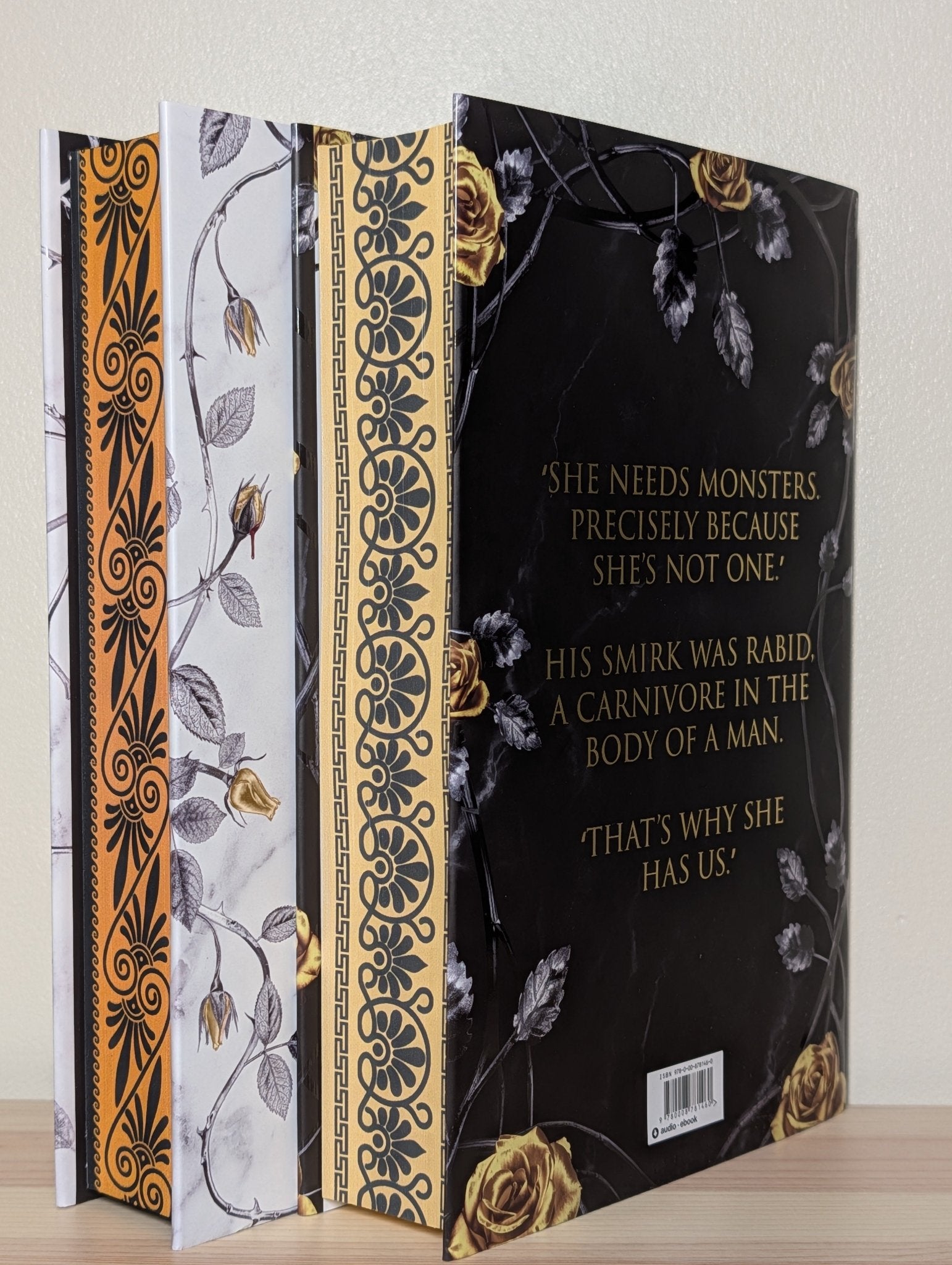 Blood of Hercules; Bonds of Hercules by Jasmine Mas (Signed with sprayed edges) - Fialta Books