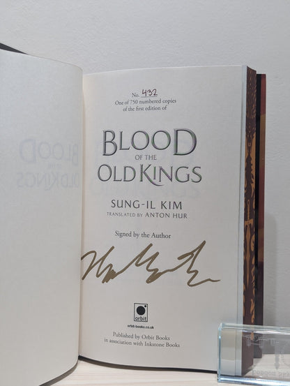 Blood of the Old Kings by Sung - il Kim (Signed Numbered First Edition with sprayed edges) - Fialta Books