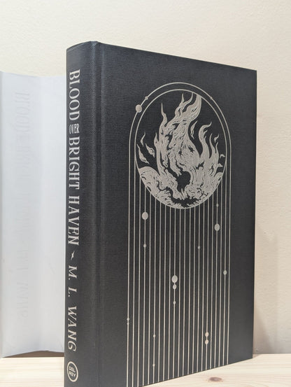 Blood Over Bright Haven by M. L. Wang (Signed First Edition with new cover and sprayed edges) - Fialta Books